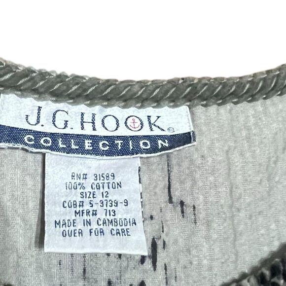 J.G. Hook Collection Vintage Women’s Corduroy Dress, Size 12 - Picture 10 of 11